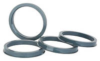 Центровочные кольца 73,1 x 67,1 (Getmann) - термостойкий поликарбонат 280°C, комплект (4 шт.)
