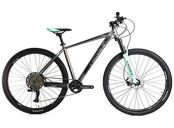 Гірський велосипед 27,5 дюйма 18 рама Crosser Solo (1*12 LTWO+SHIMANO) Зелений