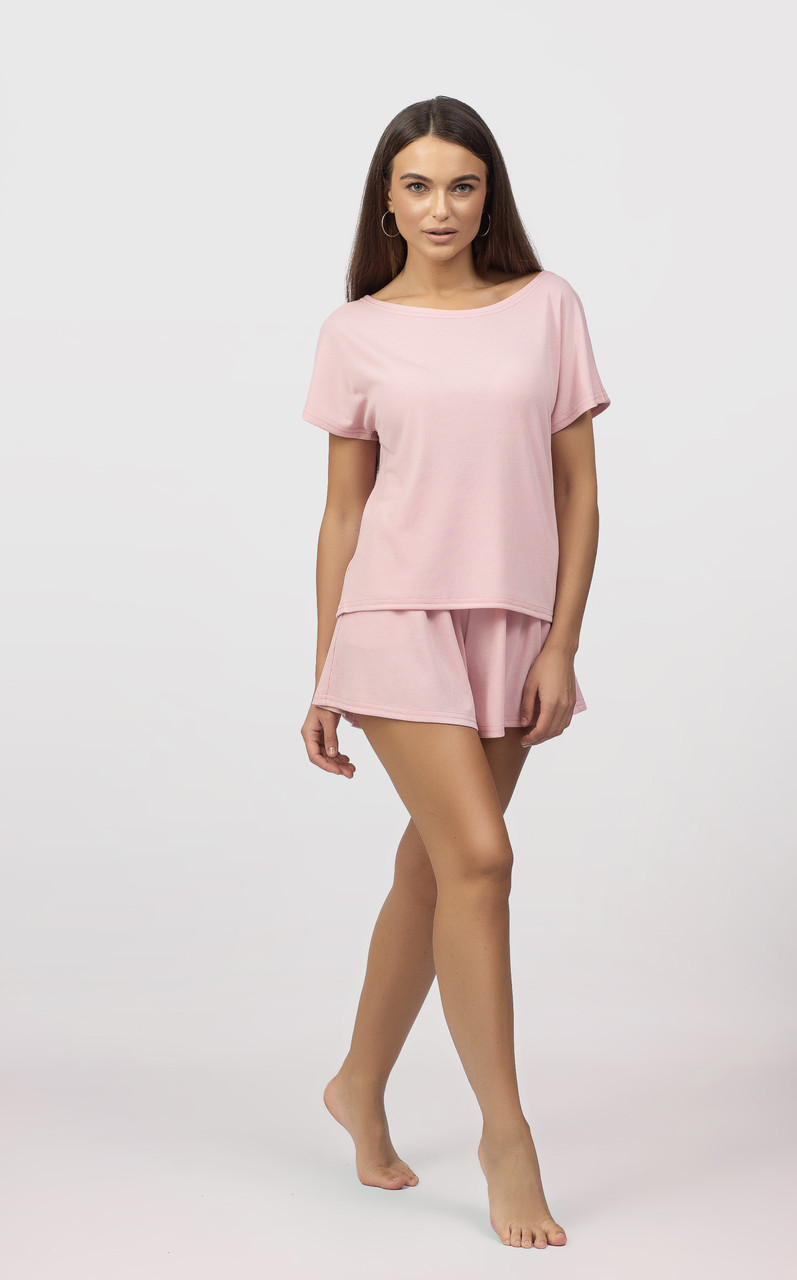 Костюм у рубчик шорти та футболка TM Orli, фото 1