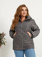 Куртка Женская демисезонная Ткань плащёвка + 150 синтепон Размеры 50-52,54-56,58