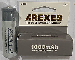 Акумулятор Arexes 18650 3.7v 1000mah