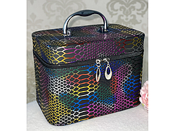 💛Набір кейсів для косметики і прикрас 3 в 1, 5 видів Чорний