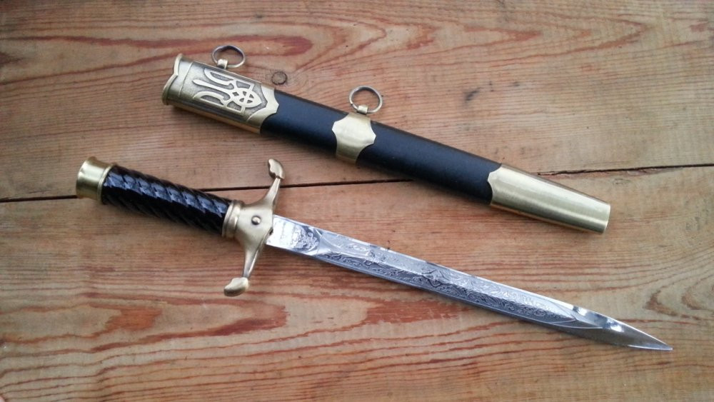 Кортик сувенірний Україна, офіцерського складу 1994 року, фото 1