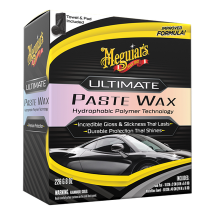 Cинтетичний твердий віск - Meguiar`s Ultimate Paste Wax 226 г. (G210608), фото 1