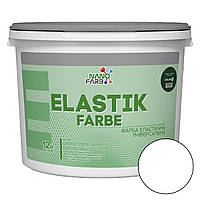 Резиновая краска NanoFarb Elastikfarbe белый 1.2кг