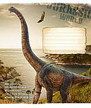 Зошит 24арк. лін. Школярик "Jurassic world" ВД-лак No024-3030L(25)(200), фото 5