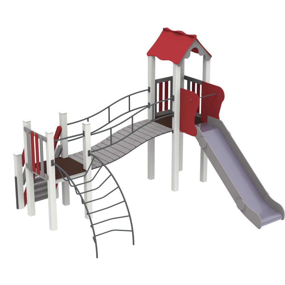 Дитячий ігровий комплекс Місяць, висота гірки 120 см (Kidigo ТМ)