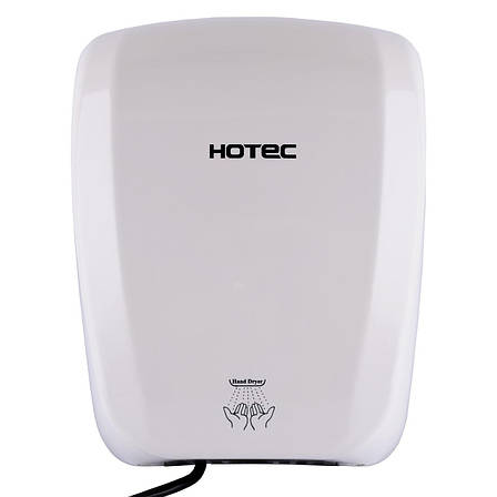 Сушарка для рук та волосся HOTEC 11.231 ABS White, фото 1