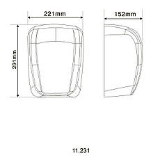Сушилка для рук HOTEC 11.233 Stainles Steel, фото 5
