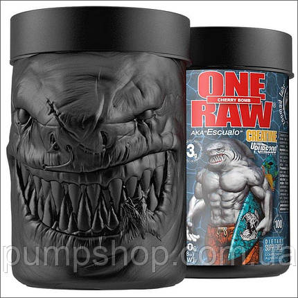 Креатин-моногідрат Zoomad Labs Ultrapure Creatine One Raw 300 г ( смак вишня ), фото 3