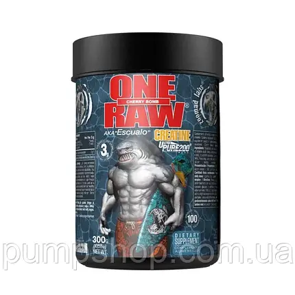 Креатин-моногідрат Zoomad Labs Ultrapure Creatine One Raw 300 г ( смак вишня ), фото 1