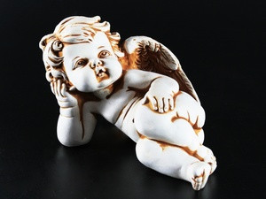 Фігурка Ангелочок гіпс, фото 1