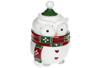 Банка керамічна Мудра сова, 750мл