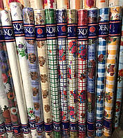 Клейонка "Декор" в асортименті 50 метрів ширина 120 см Deluks