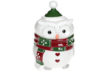 Банка керамічна Мудра сова, 1100мл