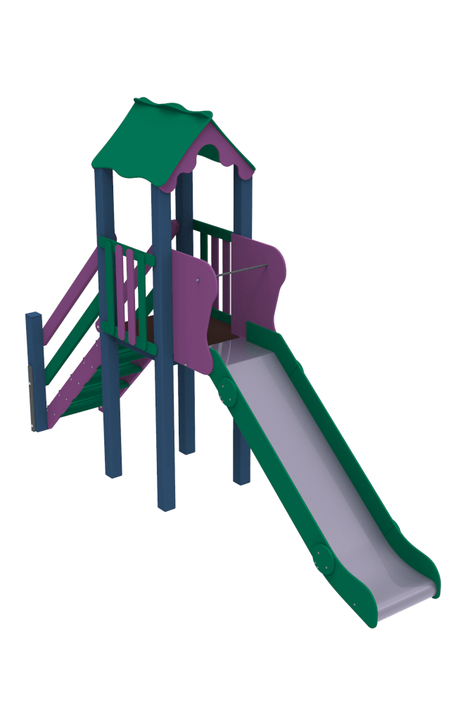 Дитячий ігровий комплекс Міні, гірка металева 60 см (Kidigo ТМ)