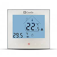 Терморегулятор Castle AC605H Белый - настенный программируемый для теплого пола