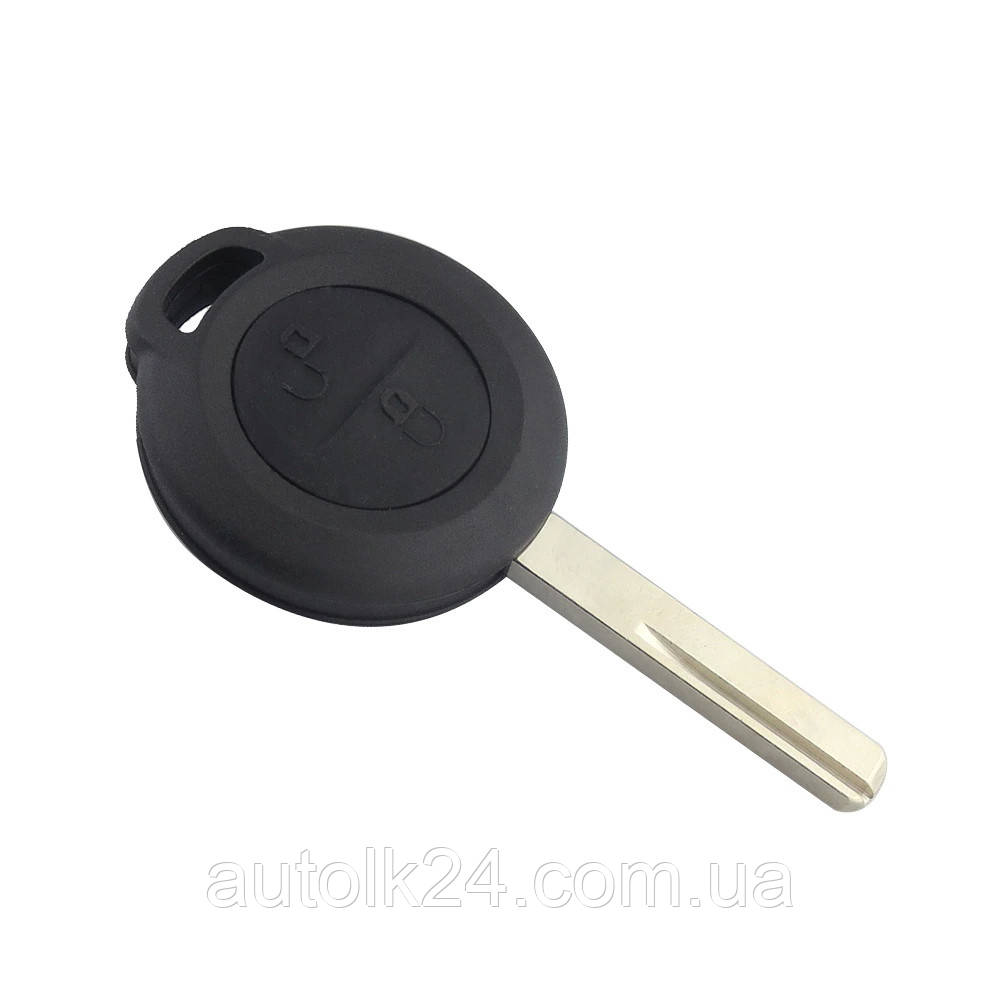 Корпус ключа Mitsubishi 2 кнопки лезо HU56R