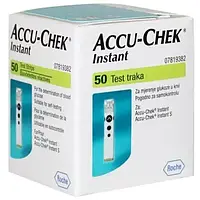 4 упаковки Тест-полоски Акку-Чек Инстант (Accu-Chek Instant), 50 шт. 30.08.2024 г.