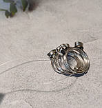 Аметист кільце спінер (антистрес) в сріблі. Розмір 17,5. Індія, фото 4