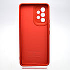 Чохол накладка Silicon Case Full Camera для Samsung A536 Galaxy A53 Червоний, фото 4
