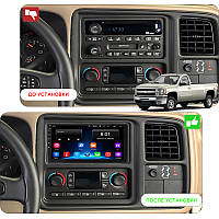 Lb Штатная магнитола в машину для Chevrolet Silverado II (GMT900) 2007-2013 экран 10" 2/32Gb Wi-Fi GPS Base