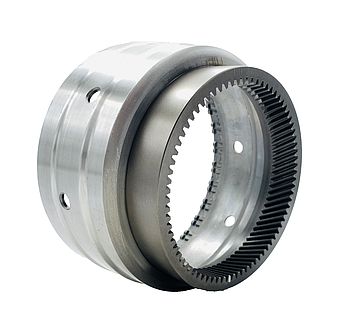 Маточина (Direct Ring Gear) з шестернею 76 зубів планетарної передачі АКПП R5A51 V5A51 MR195206 (Б.У.)