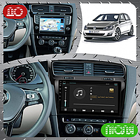 Al Штатная магнитола для Volkswagen Golf 7 2012-2017 экран 10" 1/16Gb Wi-Fi GPS Base Android