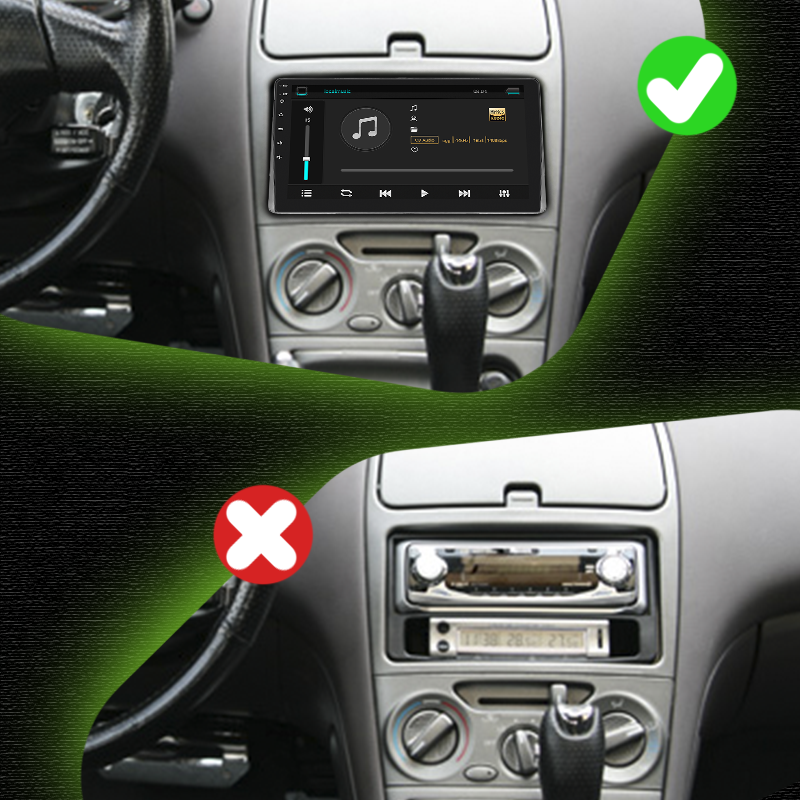 Al Штатна магнітола для Toyota Celica 7 (T230) 1999-2002 екран 9" 4/32Gb 4G Wi-Fi GPS Top Android, фото 1