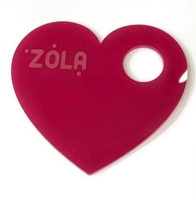 ZOLA Палітра для змішування у формі серця