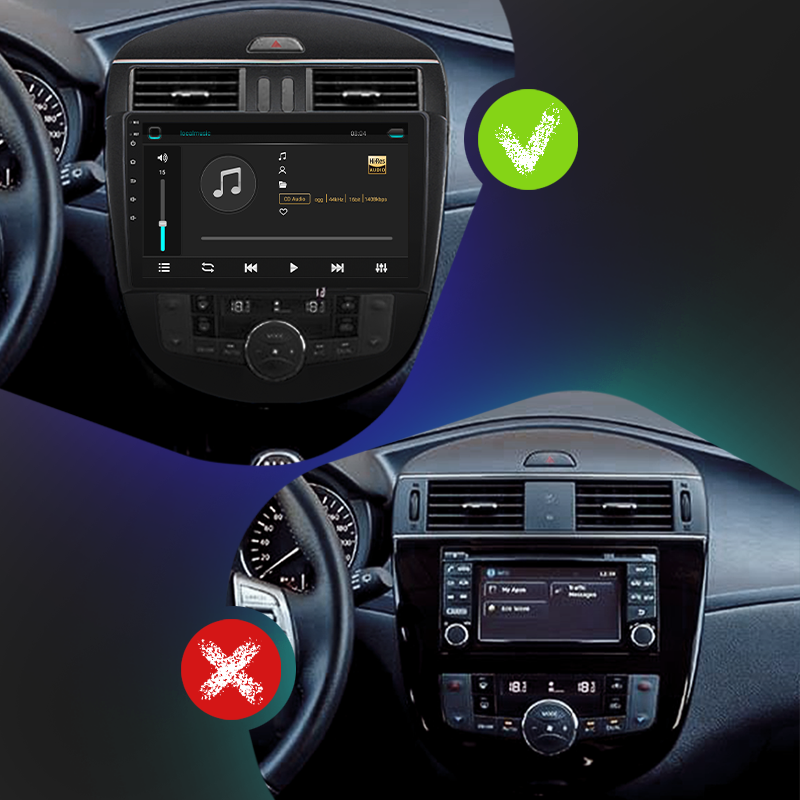 Al Штатна магнітола для Nissan Pulsar 6 (C13) 2014-2018 екран 10" 4/64Gb 4G Wi-Fi GPS Top Android, фото 1