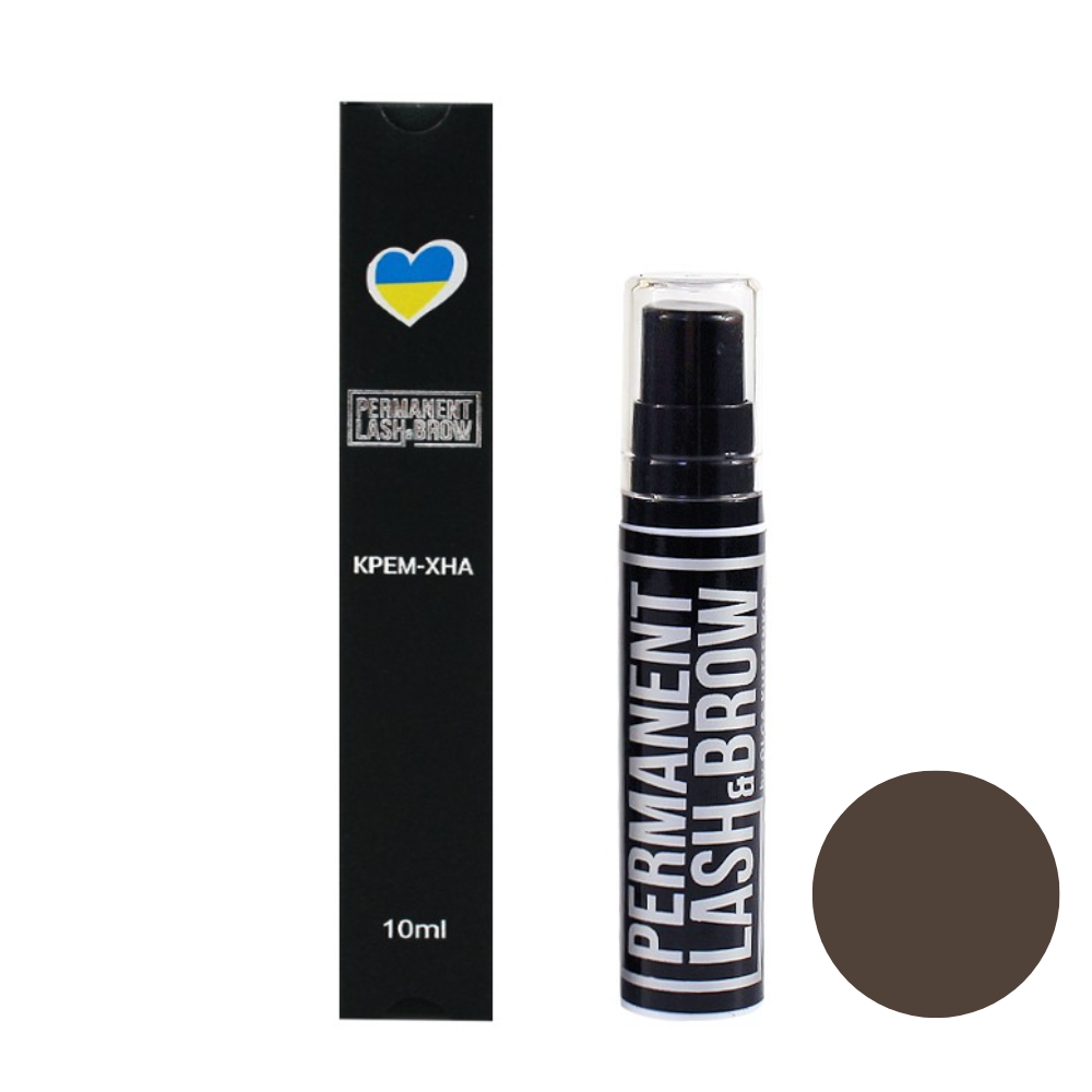 Крем-хна для брів Permanent LASH&BROW #03 коричневий 10 мл