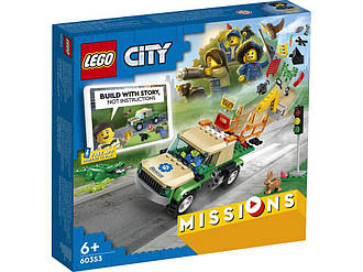 Lego City Missions Місії з порятунку диких тварин 60353