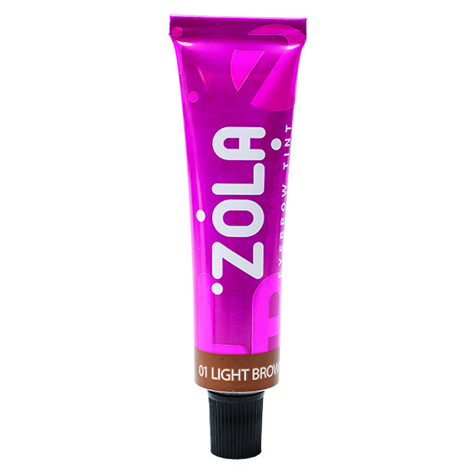 ZOLA Фарба для брів з колагеном 01 Light brown 15 мл