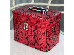 💙Кейс для косметики і прикрас 3 в 1, 4 види Червоний