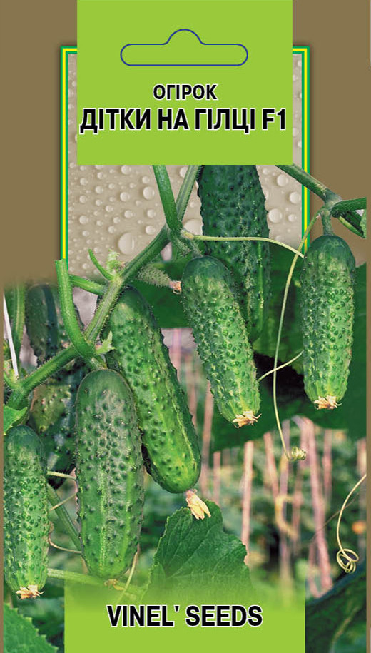 Насіння огірка Дітки на гілці F1 12 шт, Vinel' Seeds