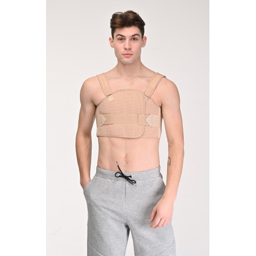 Бандаж реберний післяопераційний роз'ємний на грудну клітку БР-3Т COMFORT, фото 1