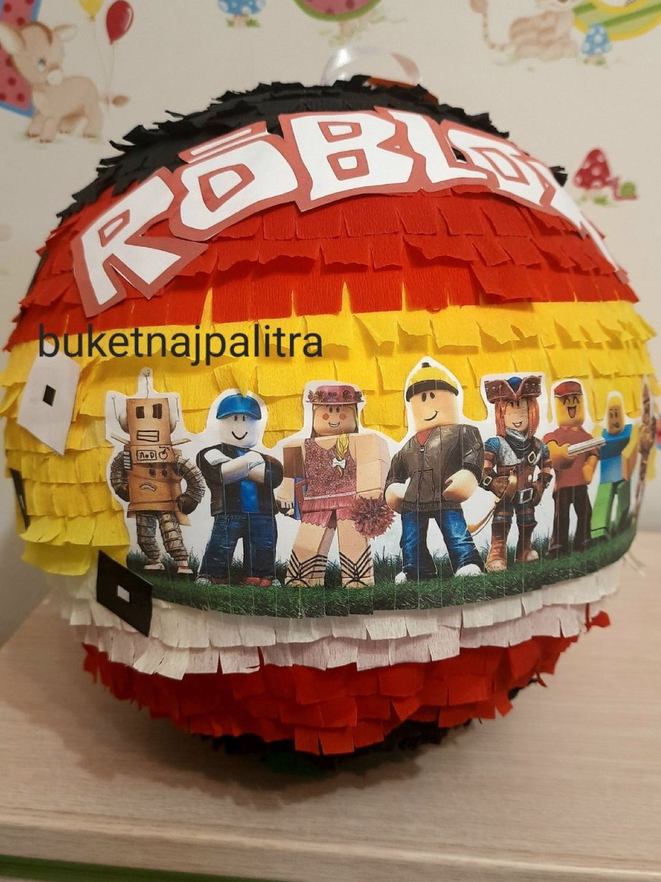 Піньята "Roblox" 50 см. Без мішури та цукерок.