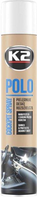 Поліроль торпеди спрей 750ml "K2" Polo Fresh (Свіжість) K4071 (12шт/ящ)