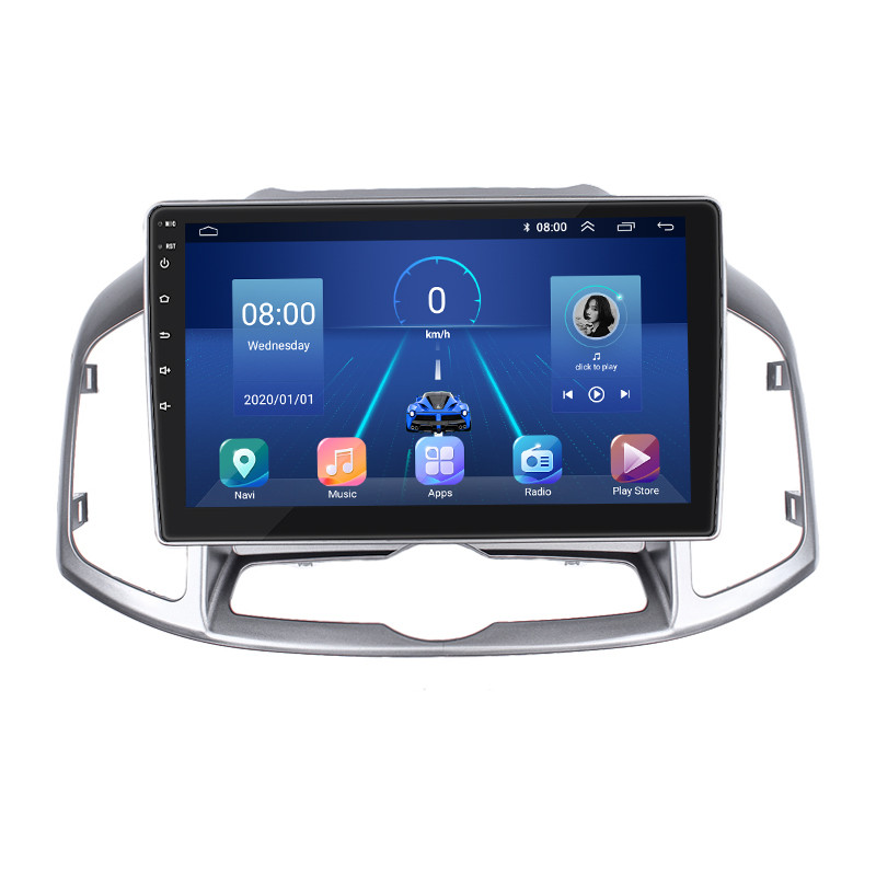 Al Штатна магнітола в авто для Chevrolet Captiva 1 Рестайлінг 2011-2013 екран 10" 4/32Gb 4G Wi-Fi GPS Top, фото 1