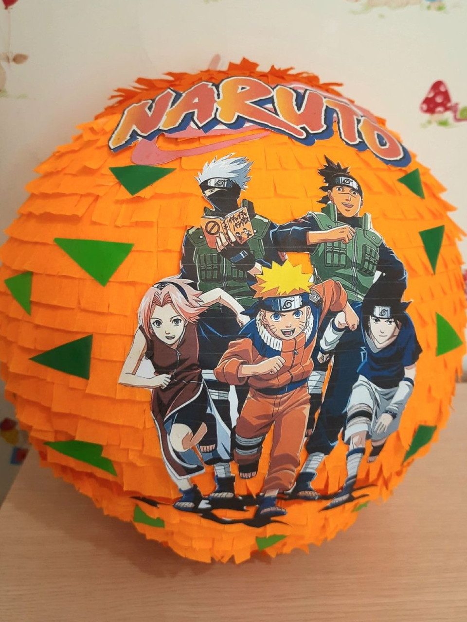 Піньята "Naruto" 50 см. Без цукерок та мішури.