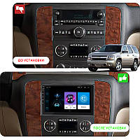 Al Штатная магнитола для Chevrolet Tahoe III 2006-2014 экран 10" 1/16Gb Wi-Fi GPS Base Android