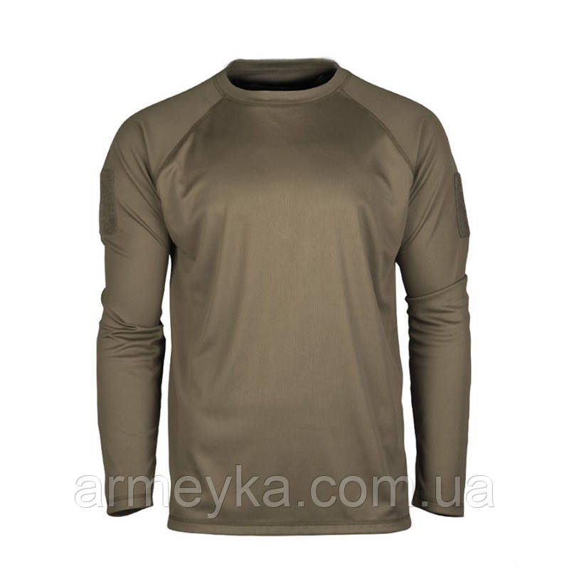 Реглан, тактична термокофта, олива, coolmax, Mil-Tec Німеччина