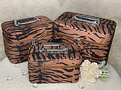 💚Кейс для косметики і прикрас 3 в 1