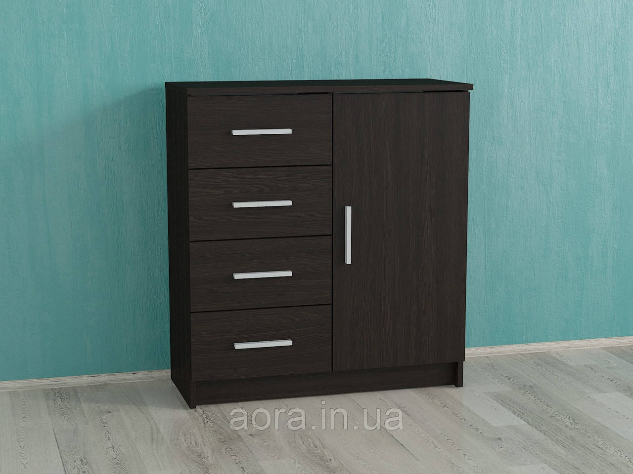 Комод Forte Johan 790x870x350 Венге магія