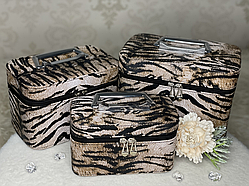 💚Кейс для косметики і прикрас 3 в 1 №2