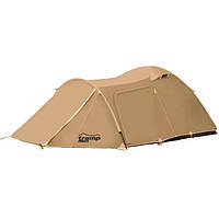 Трехместная палатка Tramp Lite Twister 3+1 песочная S