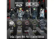 Чоловічий годинник SEIKO SRPH65K1 5 Sports One Piece Luffy Limited Edition, фото 10