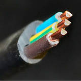 Кабель провід моножила негорючий мідний ВВГнг 3х2.5, фото 2