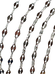 Ланцюг з нержавіючої сталі 2 мм Платина